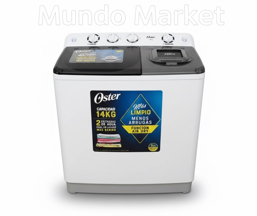 LAVADORA OSTER 14kg (30)Libras 