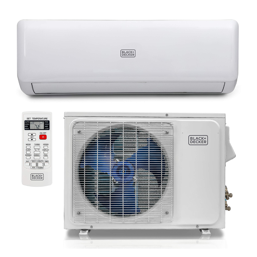 AIRE ACONDICIONADO SPLIT 12BTU INVERTER BLACK+DECKER 19SEER