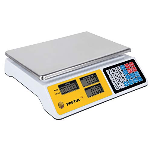 BALANZA ELECTRONICA PRETUL PARA MOSTRADOR 40KG